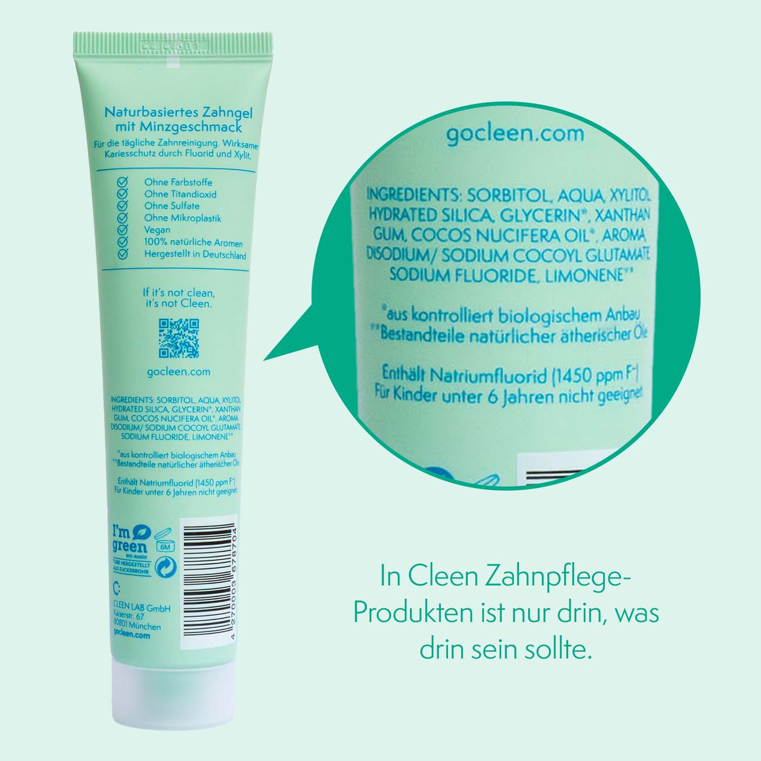 Cleen Zahnpasta Welcome Family Bundle