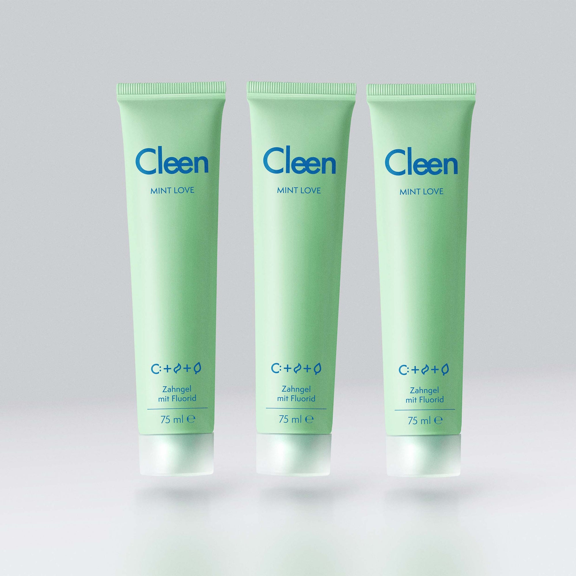 Cleen Zahnpasta Mint Love 3er Bundle