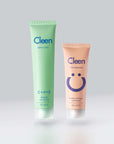 Cleen Zahnpasta Mint Love und Fun Orange (vorne)